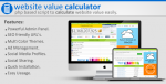 Cкрипт калькулятора стоимости сайта КWebsite Value Calculator 1.9